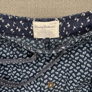 Tommy Bahama Men's Lounge Pajama Pants XXL Fish Palm Trees